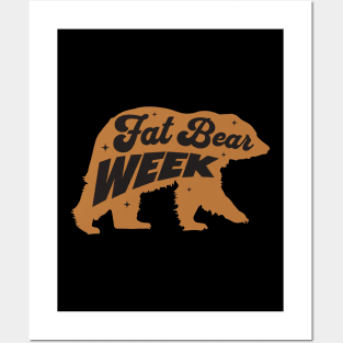 Fat Bear Week Posters and Art